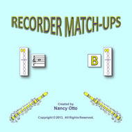 Recorder Match-Ups Digital Resources